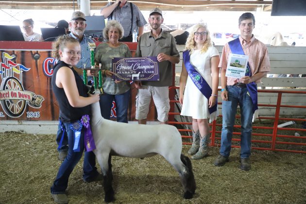 2019 Columbiana County Fair Grand Champion Lamb