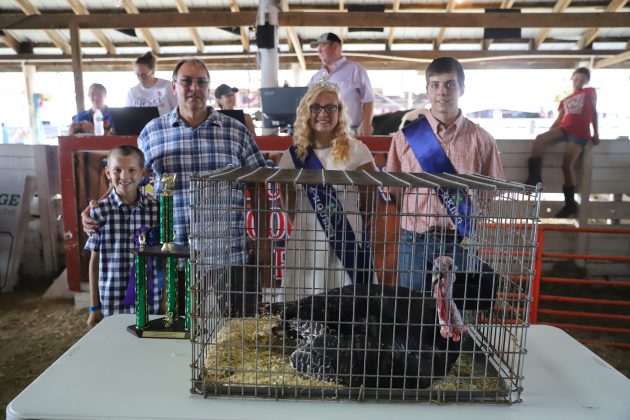 2019 Columbiana County Fair Grand Champion Turkey