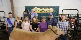 2019 Columbiana County Fair Reserve Champion Steer
