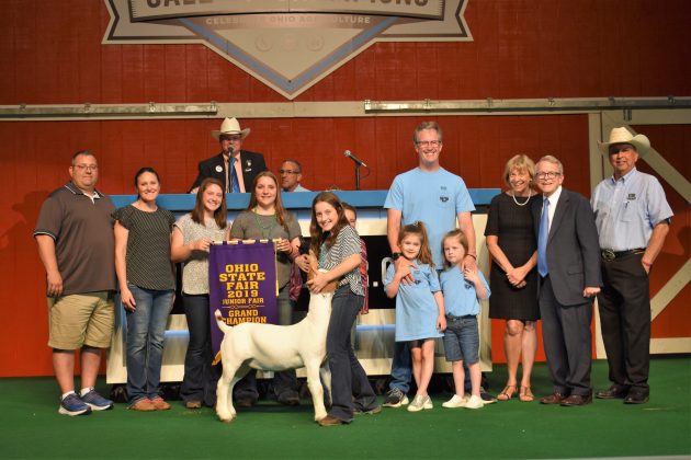 2019 Ohio State Fair Sale Grand Champion Goat