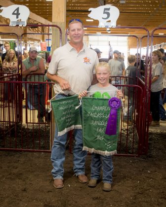 2019 Portage County Fair Grand Champion Carcass Lamb