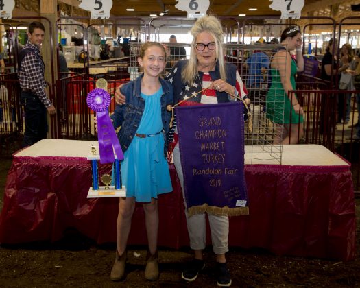 2019 Portage County Fair Grand Champion Turkey