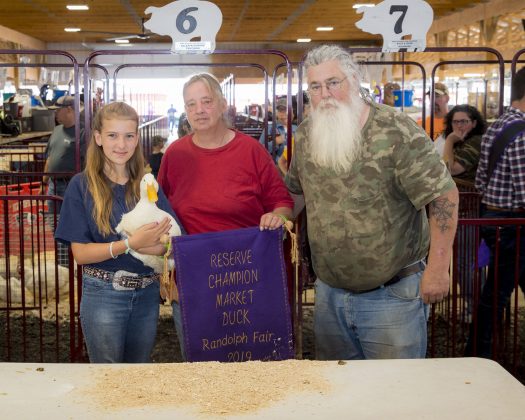 2019 Portage County Fair Reserve Champion Duck