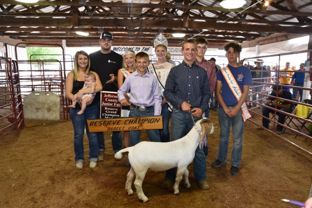 Jefferson County Fair Reserve Champion Goat