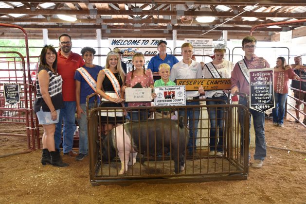 Jefferson County Fair Reserve Champion Hog