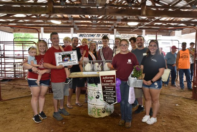 Jefferson County Fair Reserve Champion Rabbits