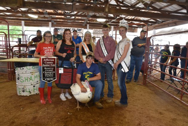 Jefferson County Fair Reserve Champion Turkey