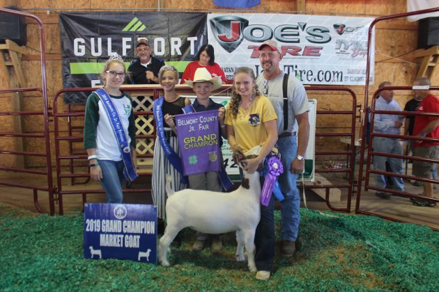 Belmont County Fair Grand Champion Goat