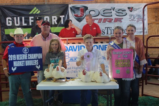 Belmont County Fair Reserve Champion Chickens