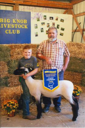 Big Knob Grange Fair Grand Champion Lamb