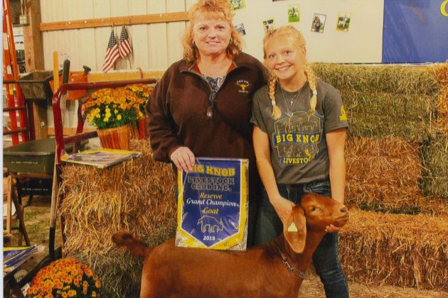 Big Knob Grange Fair Reserve Champion Goat