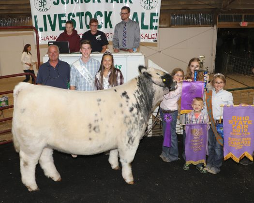 Geauga County Fair Grand Champion Steer
