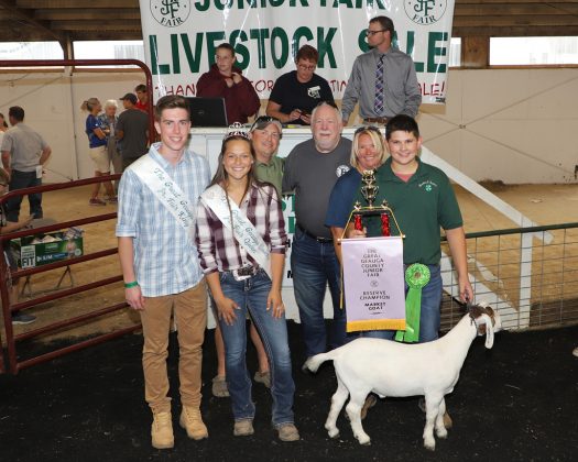 Geauga County Fair Reserve Champion Goat