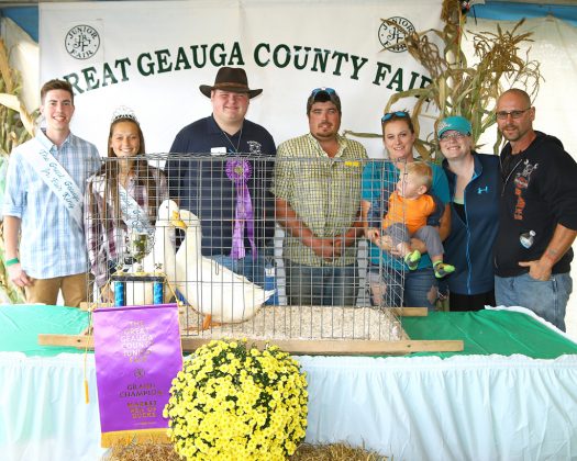 Geauga County Fair Grand Champion Pen of Ducks