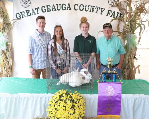 Geauga County Fair Grand Champion Pen of Rabbits