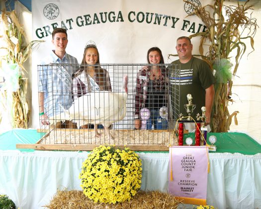 Geauga County Fair Reserve Champion Turkey