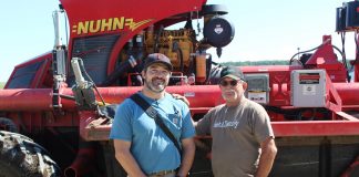 sam and ross carmony stand by nuhn crawler