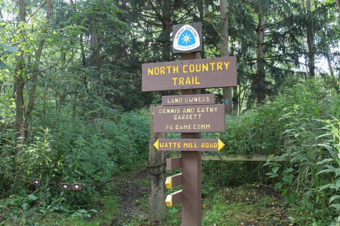 nct-trail-building-1 north country trail sign