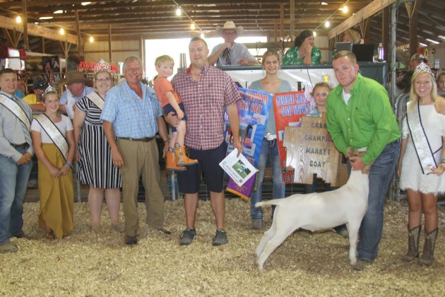 Noble County Fair Grand Champion Goat