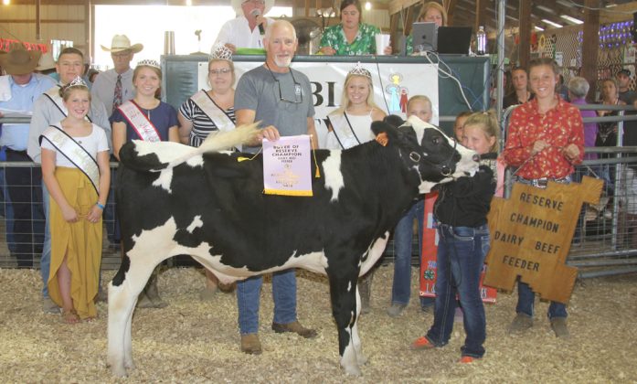 Noble County Fair Reserve Champion Dairy Feeder