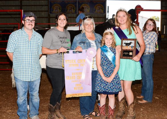 Stark County Fair Reserve Champion Dairy Steer
