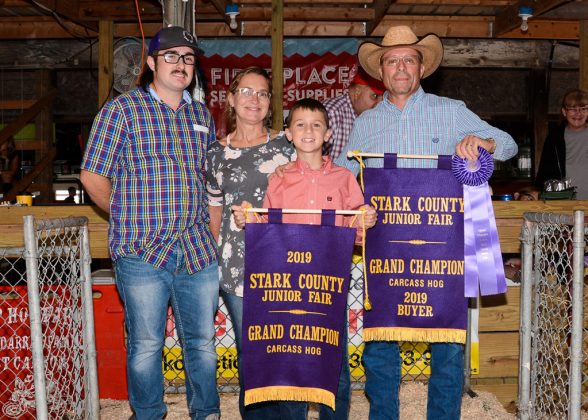 Stark County Fair Grand Champion Carcass Hog
