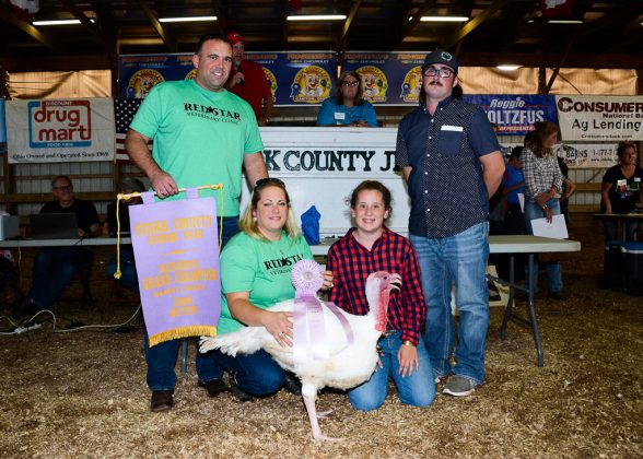 Stark County Fair Reserve Champion Turkey