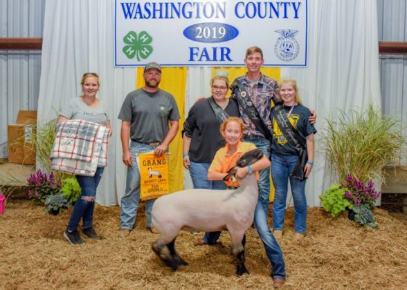 Washington County Fair Grand Champion Lamb