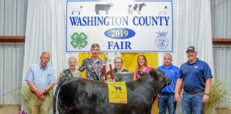 Washington County Fair Grand Champion Steer