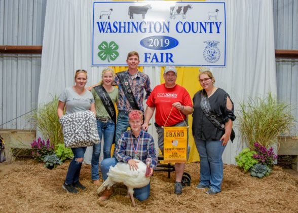 Washington County Fair Grand Champion Turkey