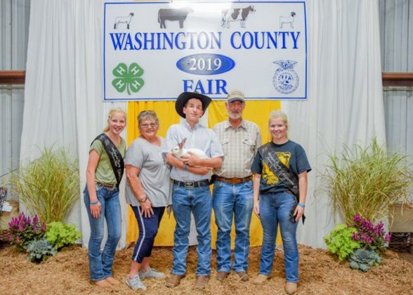 Washington County Fair Reserve Champion Rabbits