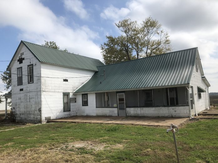 Alan Guebert's childhood farmhouse Alan Guebert's childhood farmhouse