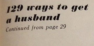 ways to get a husband