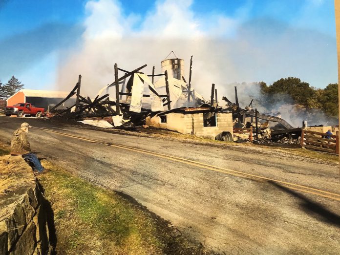 barn fire barn fire