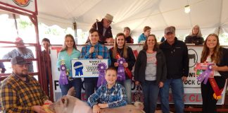 Loudonville Street Fair Grand Champion Hog