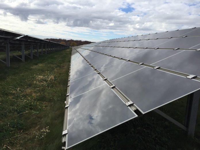 solar_leasing solar panels in a field