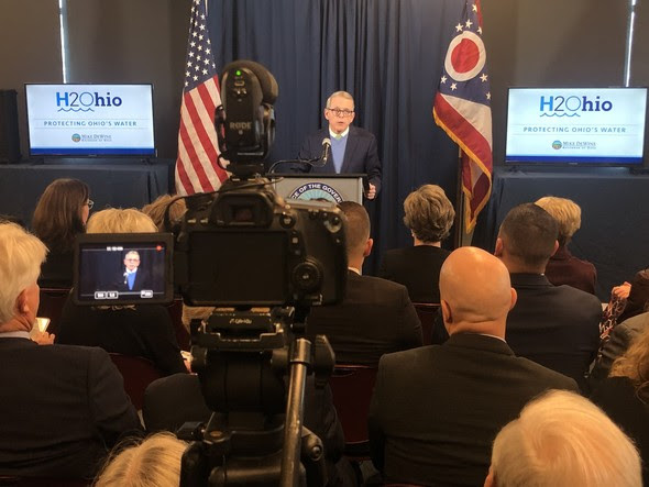h2ohio_details Gov. Mike DeWine reveals details about the H2Ohio initiative in a speech.