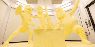 butter sculpture