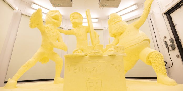 2020 Farm Show Butter Sculpture Unites Consumers Through Things They Love: Good Food, Celebration, Pro-Sports Mascots butter sculpture