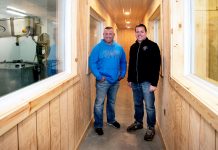 Mixing it up: dairies diversify for success Brothers Todd, left, and Jason Frye stand in between rooms where they will make cheese at left, and teach about cheese at right.