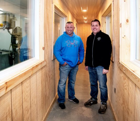 Mixing it up: dairies diversify for success Brothers Todd, left, and Jason Frye stand in between rooms where they will make cheese at left, and teach about cheese at right.