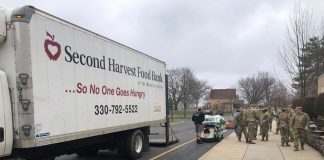 ohio national guard food bank