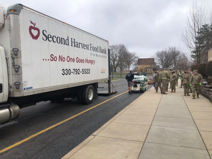 ohio national guard food banks ohio national guard food bank