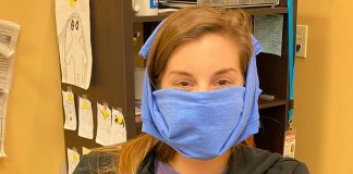 T-shirt face mask