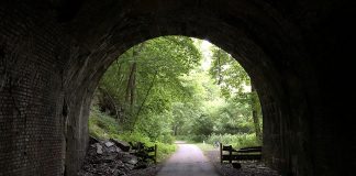 tunnel on Allegheny River Trail