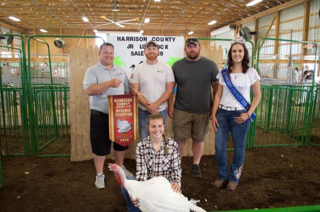The reserve champion market turkey.