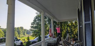 Kym Seabolt's porch repair