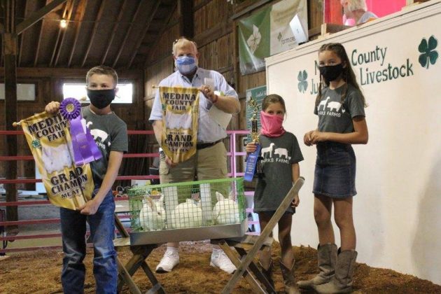 Grand Champion Meat Rabbit Pen