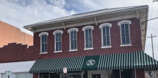 front of keller market house