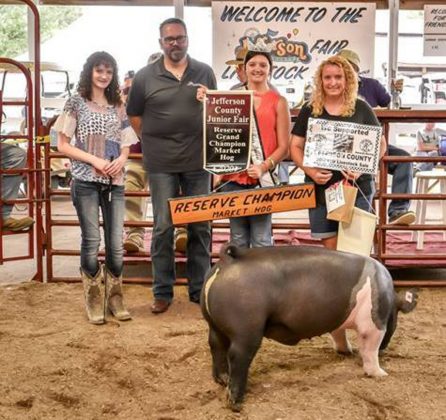 Reserve Champion Hog